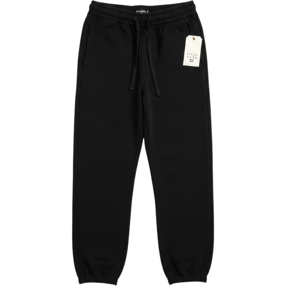 Billabong So Typical Sweatpants Black Joggers Embroidered Logo XSmall NEW